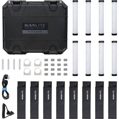 Nanlite PavoTube II 6XR-8KIT - zestaw, zawartość